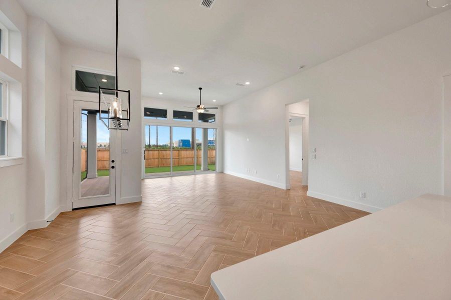 Spacious, unfurnished interior of a new home in Elyson - Reserve Collection, Katy (Image 30). Spacious, unfurnished interior of a new home in Elyson - Reserve Collection, Katy (Image 30).