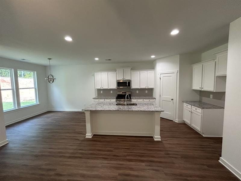 Furnished interior view inside a new home in Sutton's Landing, Statham (Image 8).