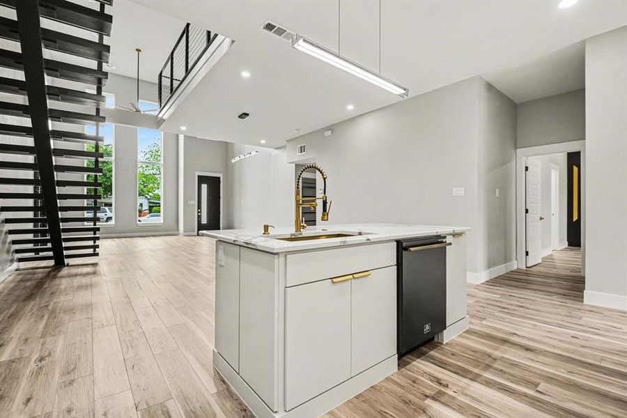 Furnished interior view inside a new home in , Dallas (Image 2). Furnished interior view inside a new home in , Dallas (Image 2).