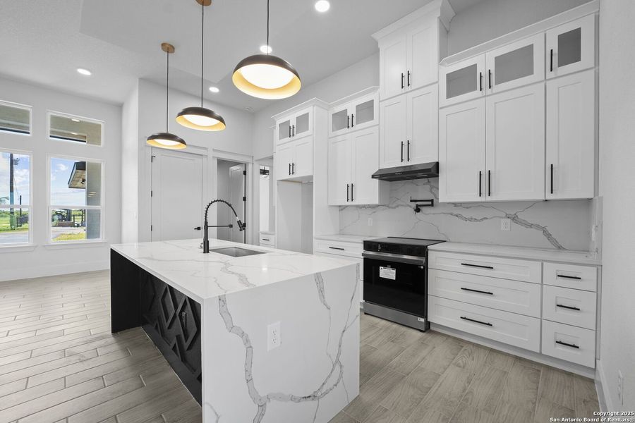 Furnished interior view inside a new home in , Floresville (Image 9). Furnished interior view inside a new home in , Floresville (Image 9).