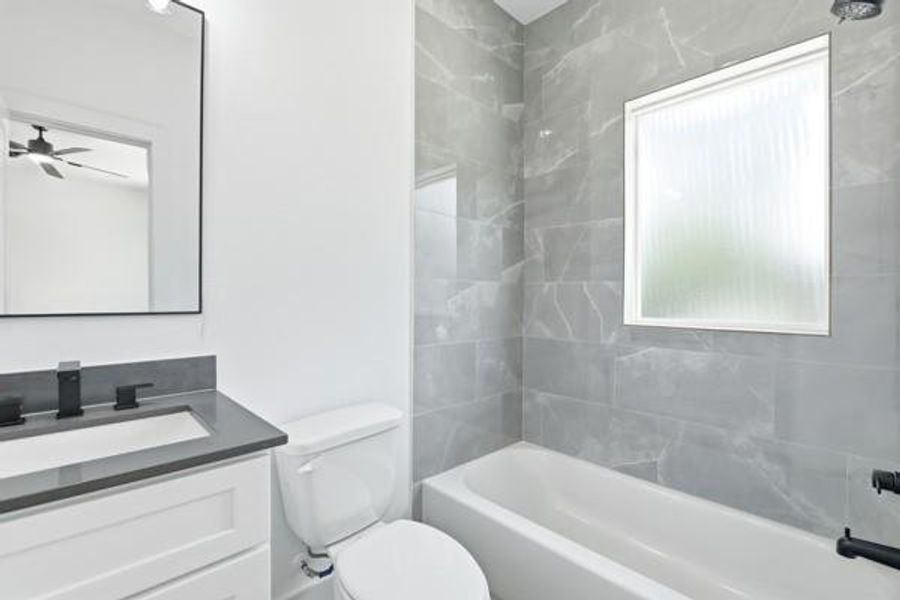 Furnished interior view inside a new home in , Houston (Image 8).