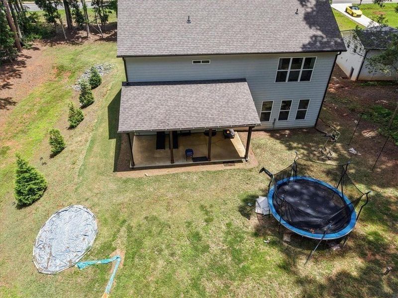 Exterior details and patio area of a home in , Acworth (Image 26).