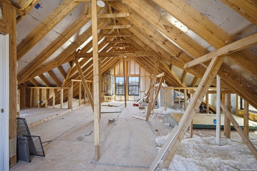 In-progress construction of a new home in , San Antonio, TX (Image 18).