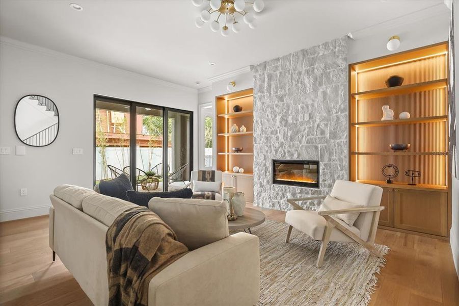 Furnished interior view inside a new home in , Winter Park (Image 13). Furnished interior view inside a new home in , Winter Park (Image 13).