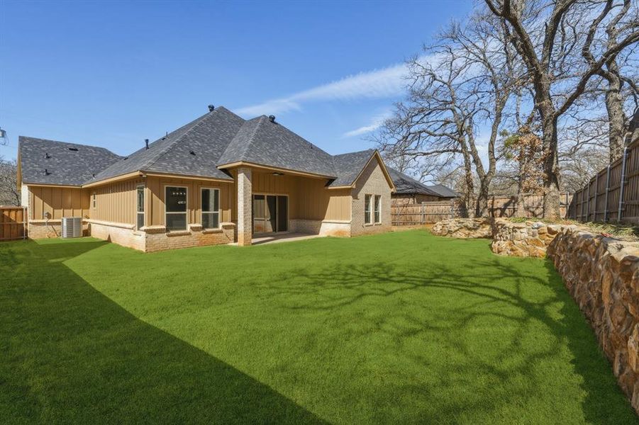 Exterior details and patio area of a home in , Arlington (Image 26).