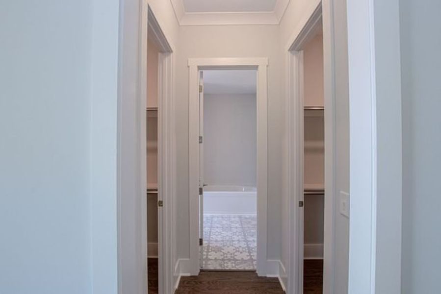 Representative unfurnished interior of a home built from the Atkinson by True Homes in Edgewater - Harbor Pointe, Lancaster (Image 20).