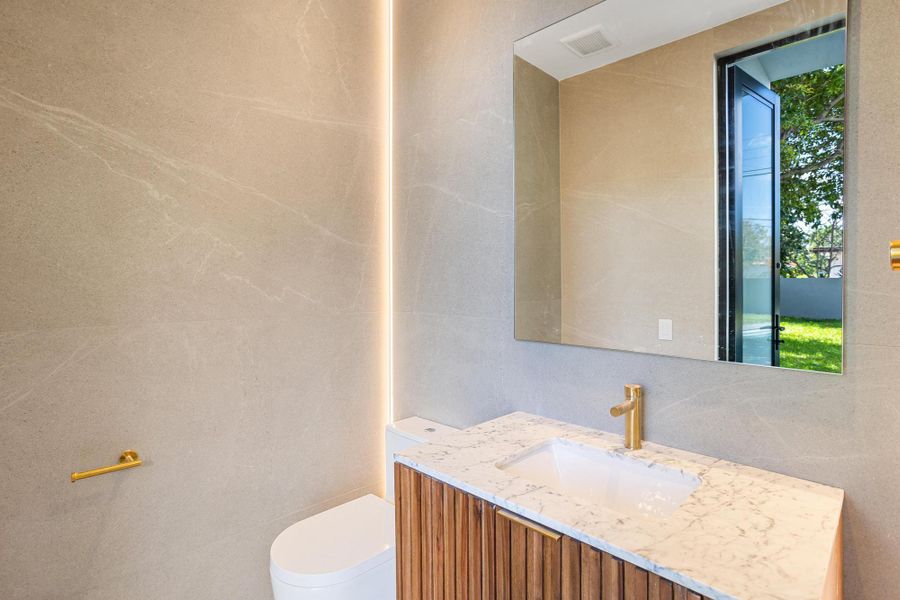 Furnished interior view inside a new home in , Miami (Image 8). Furnished interior view inside a new home in , Miami (Image 8).