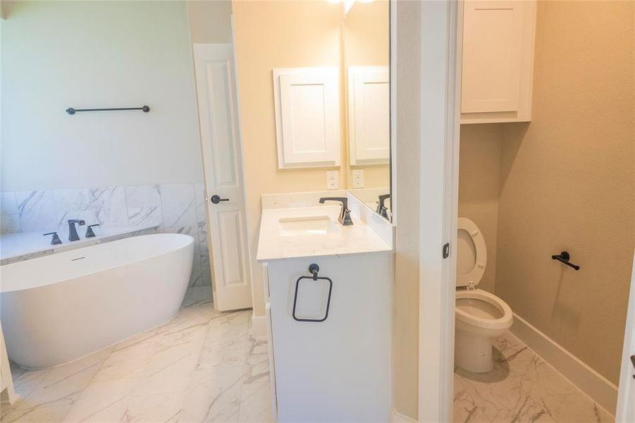 Furnished interior view inside a new home in , Little Elm (Image 8).