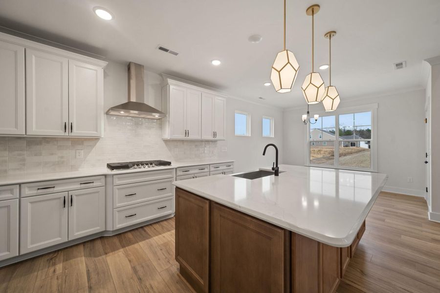 Furnished interior view inside a new home in Wexford, Elon (Image 15).
