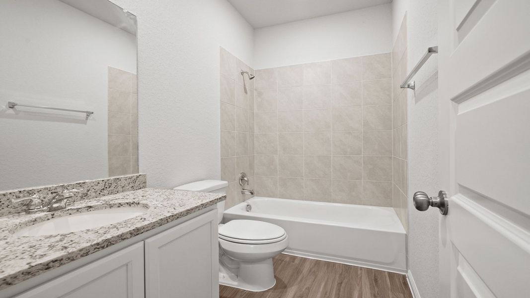 Secondary bathroom