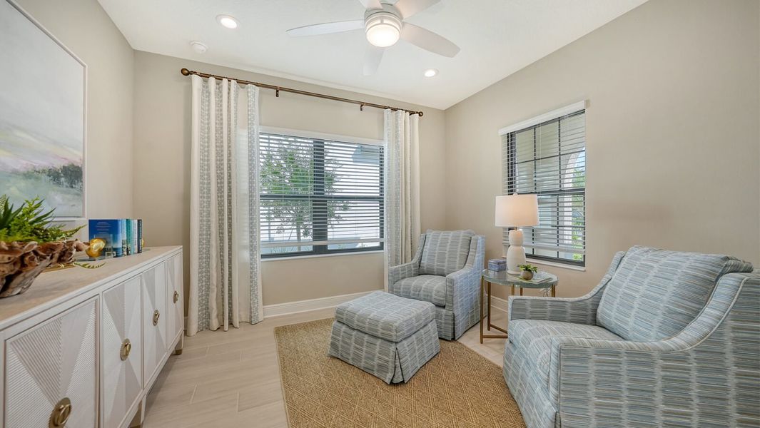 Representative furnished interior of a home built from the Tidewinds 2 by Neal Communities in Vistera of Venice, Venice (Image 6).