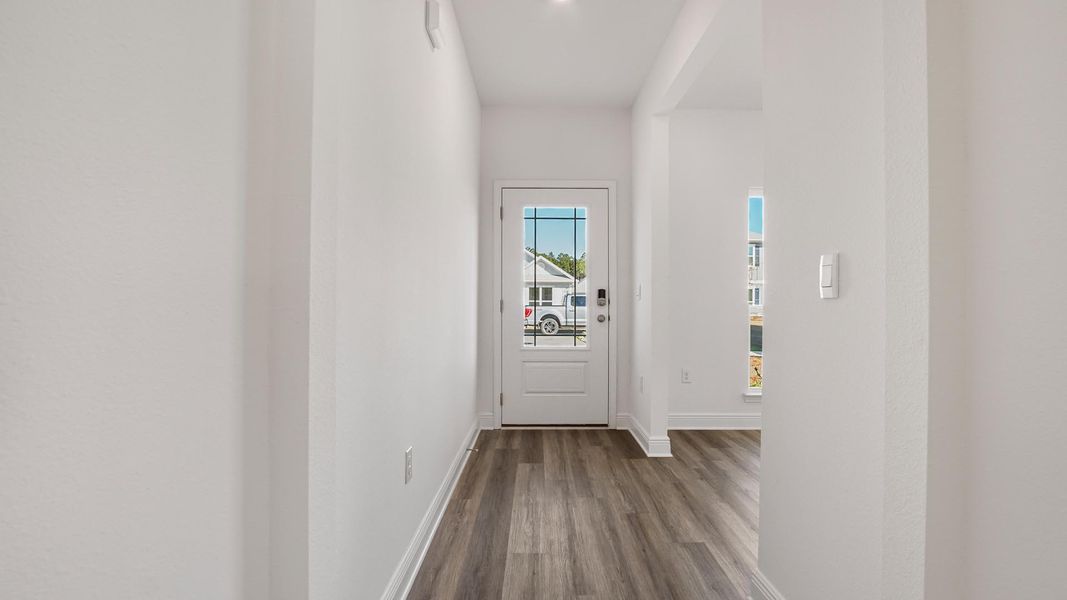 Representative unfurnished interior of a home built from the Oakley by D.R. Horton in Holley Grove at Peach Creek, Santa Rosa Beach (Image 17). Representative unfurnished interior of a home built from the Oakley by D.R. Horton in Holley Grove at Peach Creek, Santa Rosa Beach (Image 17).