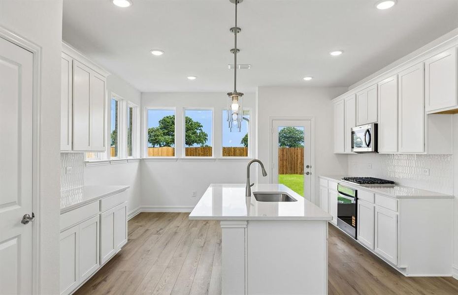 *Floorplan representation, not actual home - Abundant cabinet space in kitchen