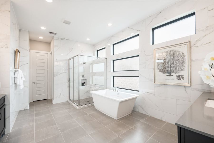 Representative furnished interior of a home built from the Sauvignon by Tri Pointe Homes in The Estates at James Lane, Fulshear (Image 11).