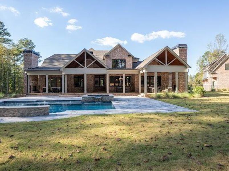 In-progress construction of a new home in , Athens, GA (Image 76).