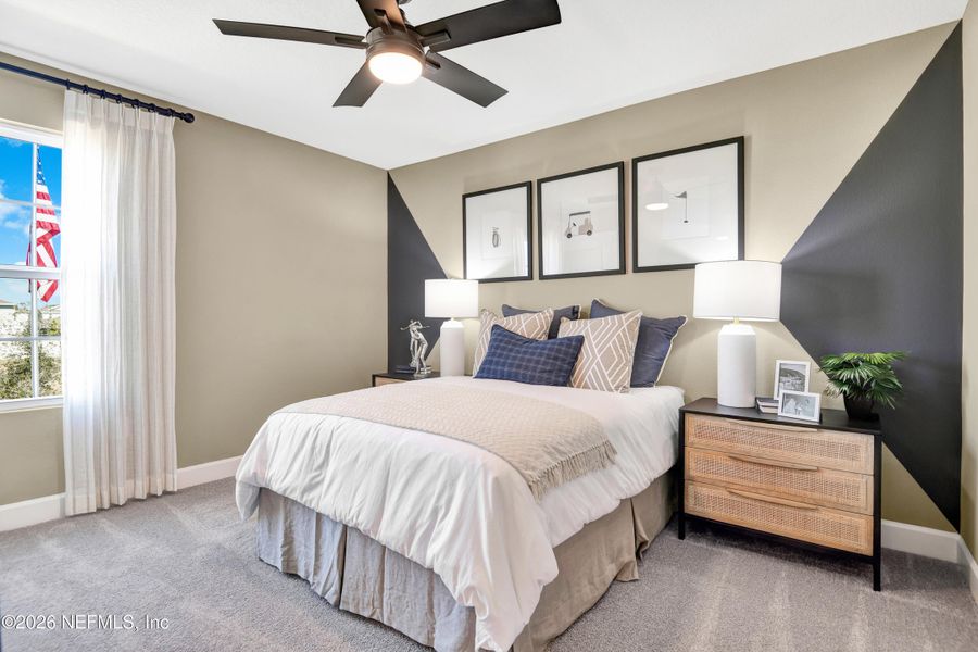 Furnished interior view inside a new home in , St. Augustine (Image 10).
