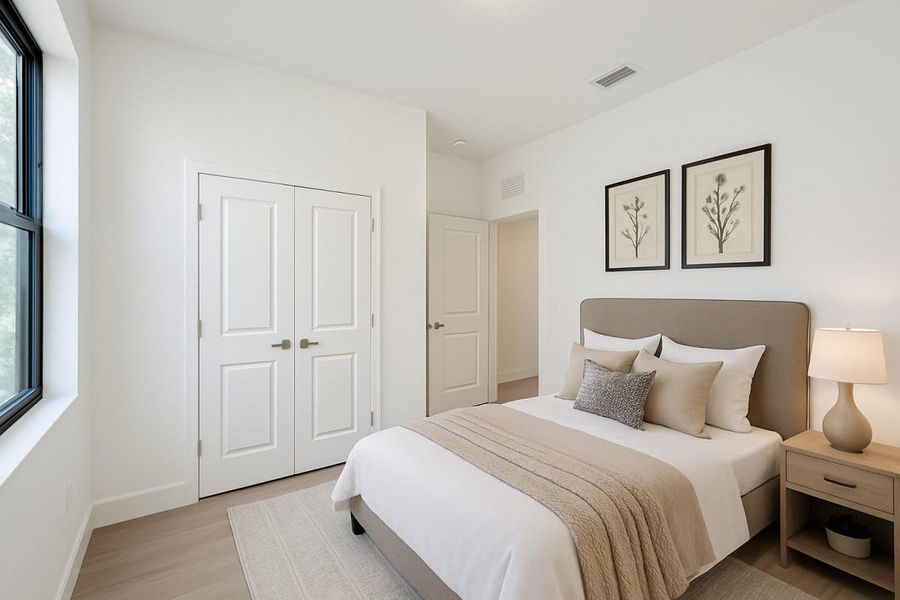 Furnished interior view inside a new home in , Homestead (Image 10). Furnished interior view inside a new home in , Homestead (Image 10).