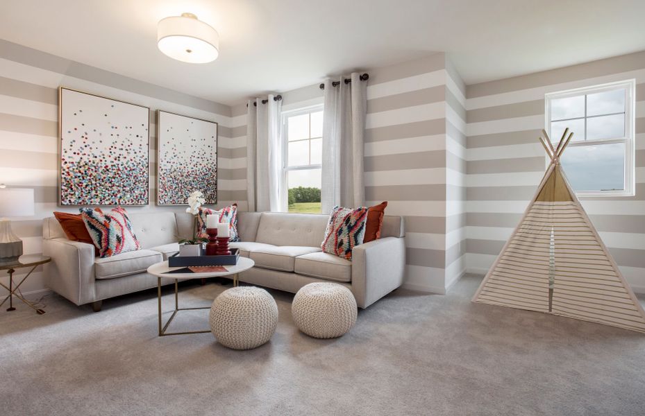 Representative furnished interior of a home built from the Mercer by Pulte Homes in Devonshire, Mount Juliet (Image 26).