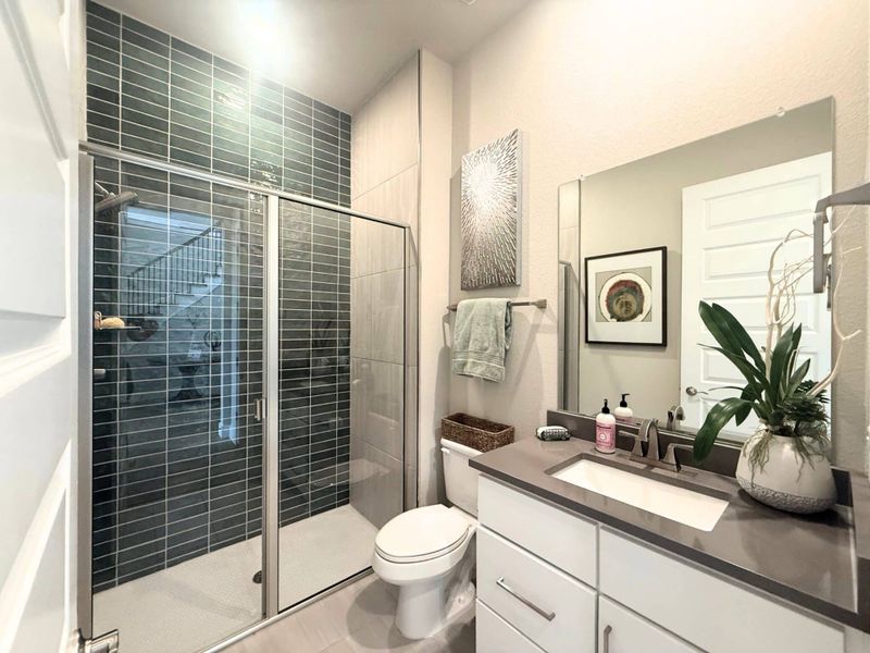 Furnished interior view inside a new home in Crescent Bluff, Georgetown (Image 25).