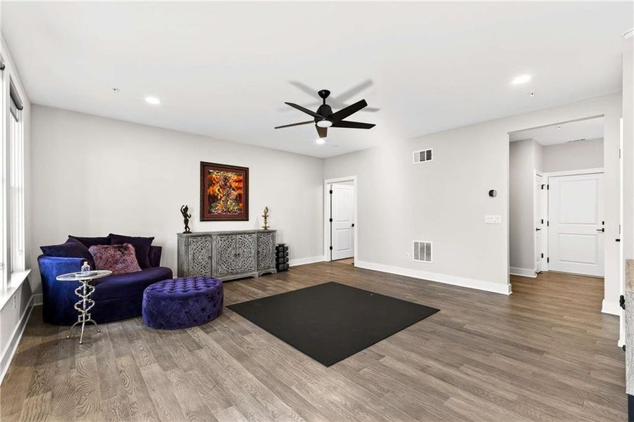 Furnished interior view inside a new home in , Atlanta (Image 18).