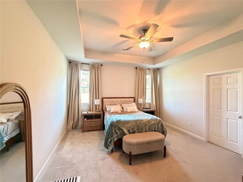 Furnished interior view inside a new home in Wehunt Meadows, Hoschton (Image 25).
