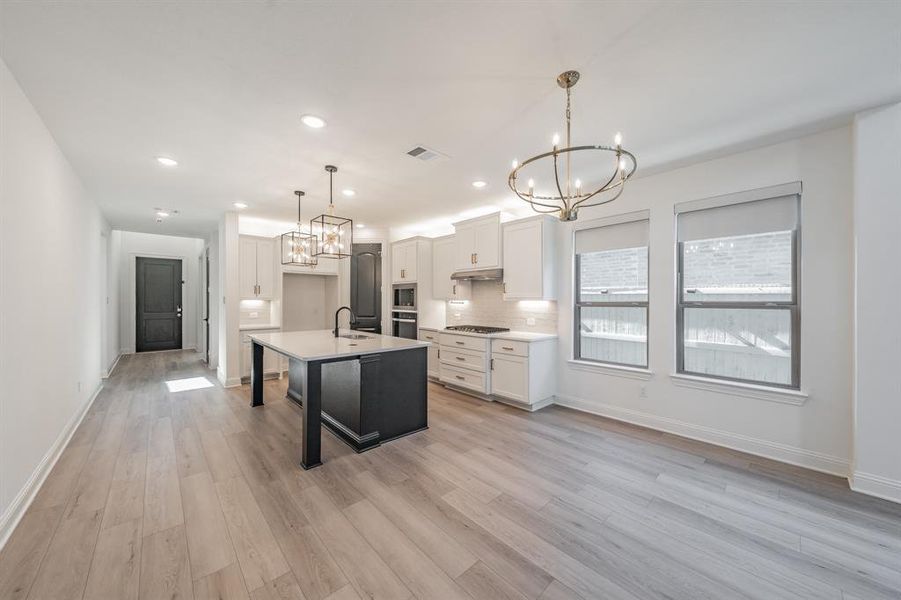 Furnished interior view inside a new home in Pecan Square, Northlake (Image 8).