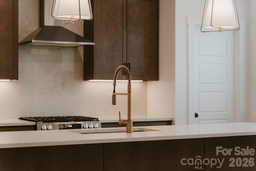 Picture is an example of package finishes available