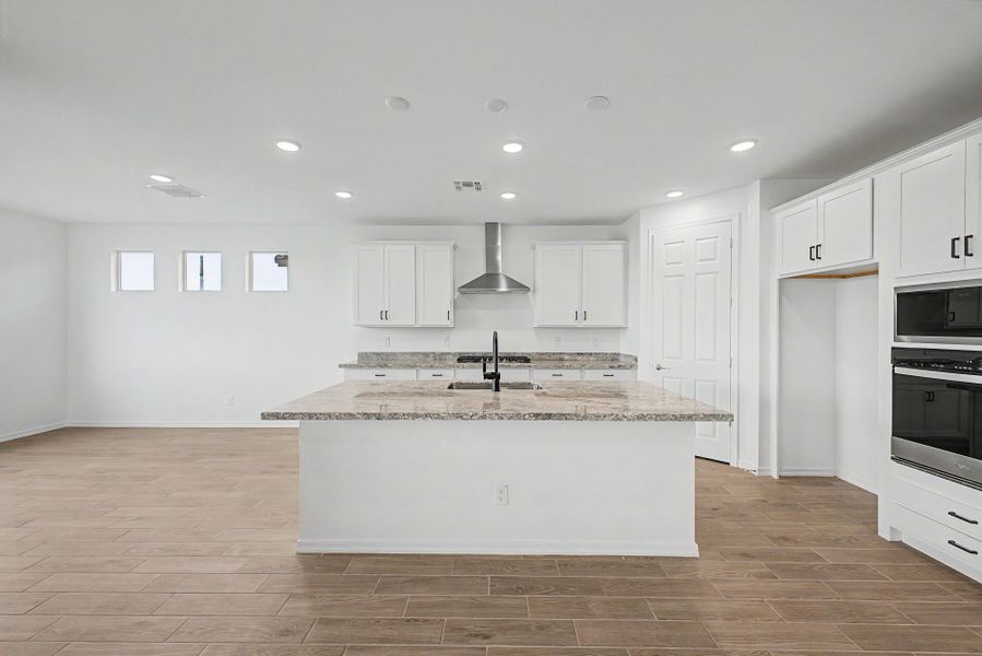 Furnished interior view inside a new home in Bella Vista Farms, San Tan Valley (Image 4).