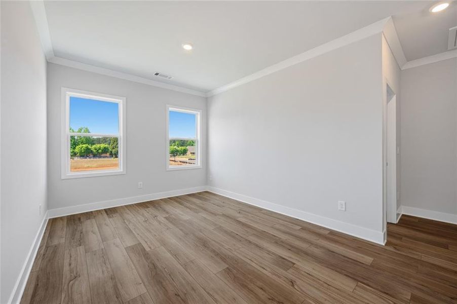 Spacious, unfurnished interior of a new home in Greenefield, Cartersville (Image 27). Spacious, unfurnished interior of a new home in Greenefield, Cartersville (Image 27).