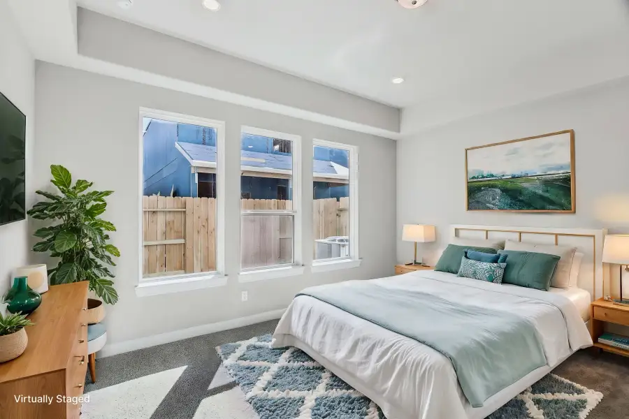 Furnished interior view inside a new home in Bridge Creek Village - Luxe Series, Cypress (Image 6).