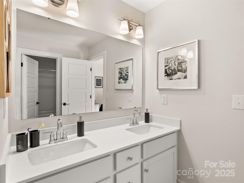 Furnished interior view inside a new home in Stonebridge Fairways, Monroe (Image 30).
