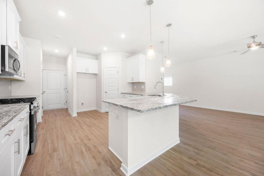 Furnished interior view inside a new home in Jefferson Street, Austell (Image 13).