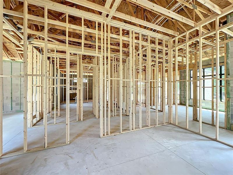 In-progress construction of a new home in , Oviedo, FL (Image 67).