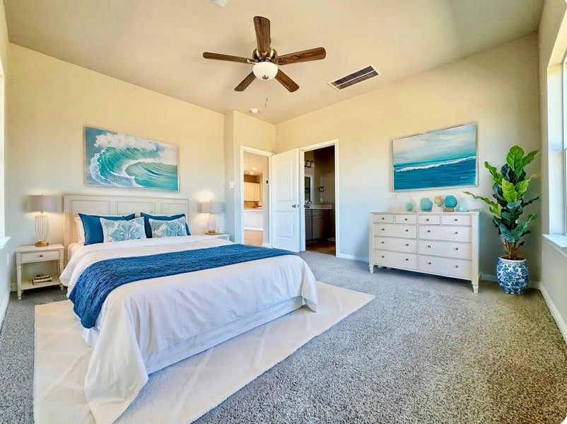 Virtually Staged Primary Bedroom Pic Virtually Staged Primary Bedroom Pic