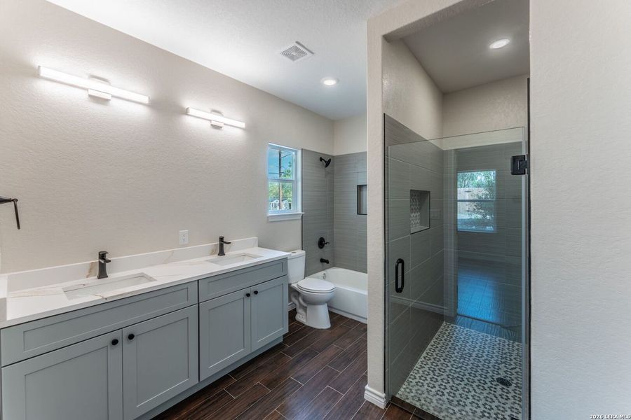 Furnished interior view inside a new home in , San Antonio (Image 7).