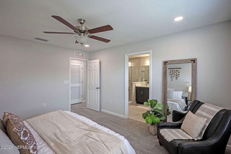 Furnished interior view inside a new home in , Jacksonville (Image 14).