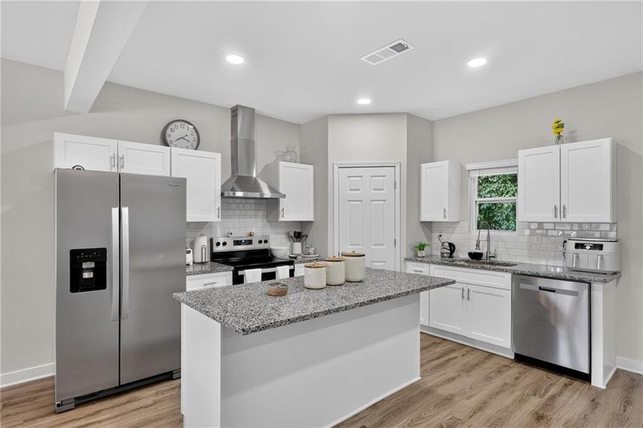Furnished interior view inside a new home in , Lithonia (Image 11).
