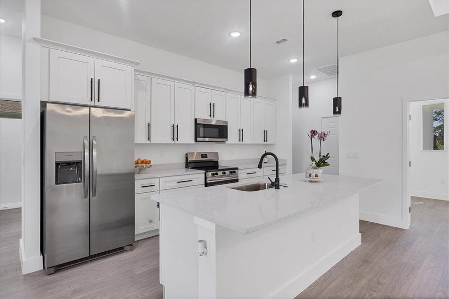 Furnished interior view inside a new home in , Placida (Image 9). Furnished interior view inside a new home in , Placida (Image 9).