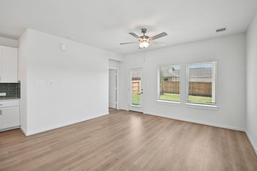 Photo is not of the actual home, but is an inspirational photo of builder’s model home and may depict options, furnishings, and/or decorator features that are not included