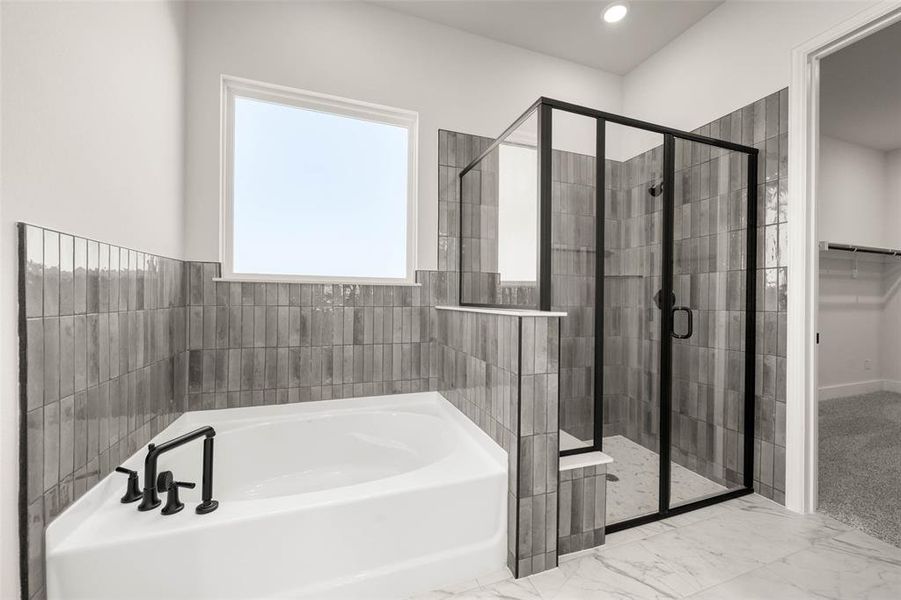 Furnished interior view inside a new home in The Ranch at Stone Hill, Waxahachie (Image 12).