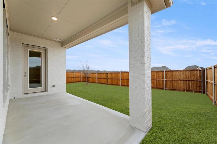 The Brendan F Outdoor Living Area