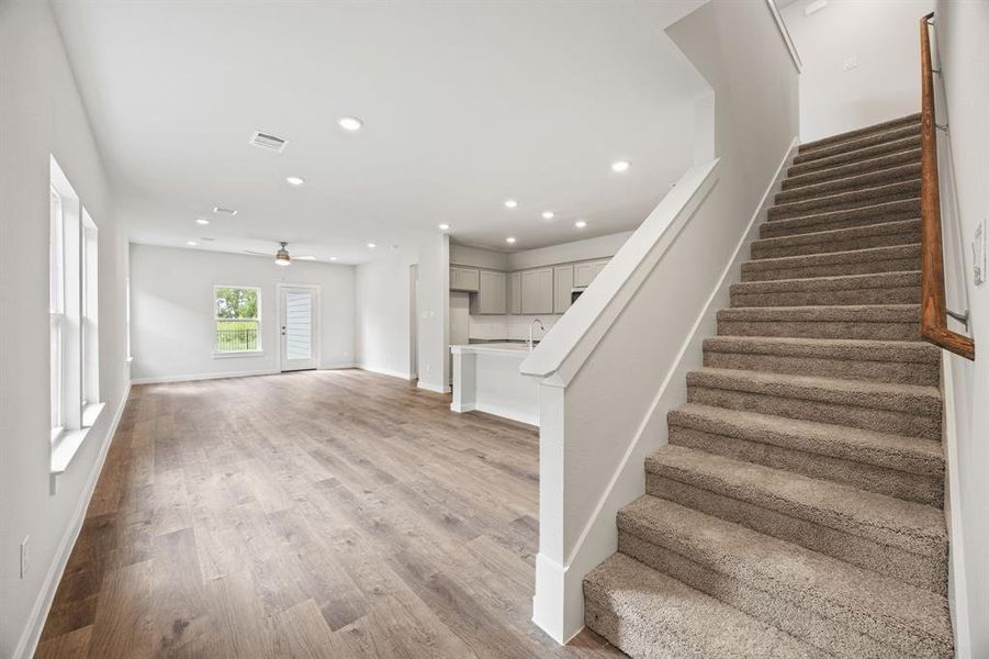 Spacious, unfurnished interior of a new home in Ambergrove, Royse City (Image 16). Spacious, unfurnished interior of a new home in Ambergrove, Royse City (Image 16).