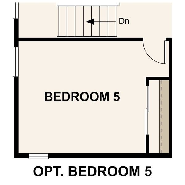 2D floor plan layout of this home in Legacy at Kime Ranch, Parker, CO (Image 5).