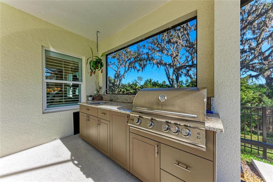 Exterior details and patio area of a home in , Parrish (Image 38).