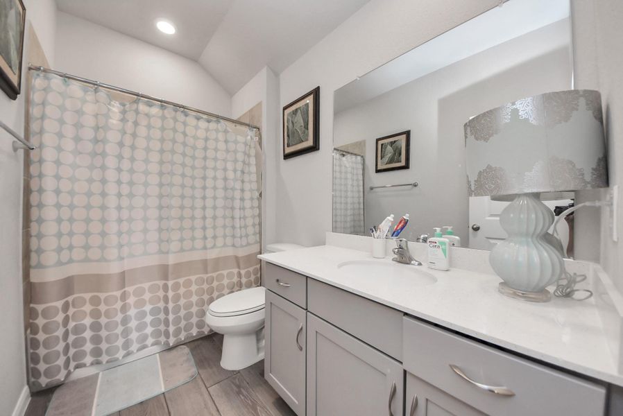 Furnished interior view inside a new home in Marisol, Katy (Image 36).