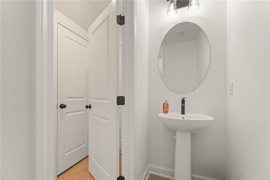 Furnished interior view inside a new home in River Walk Place, Lawrenceville (Image 6).