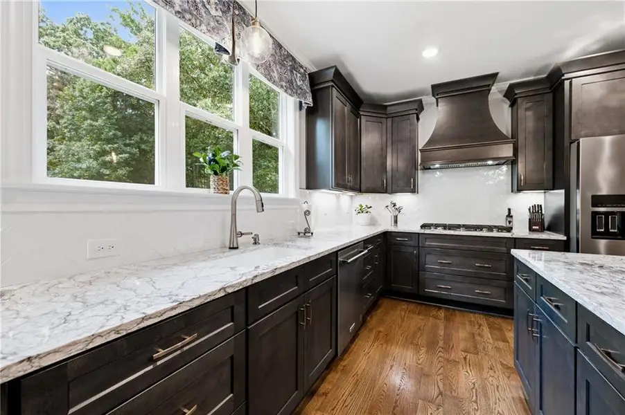Furnished interior view inside a new home in , Dawsonville (Image 14).