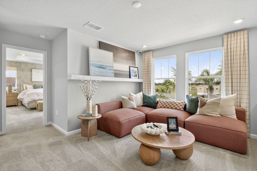 Furnished interior view inside a new home in Crosswind Ranch, Parrish (Image 7).