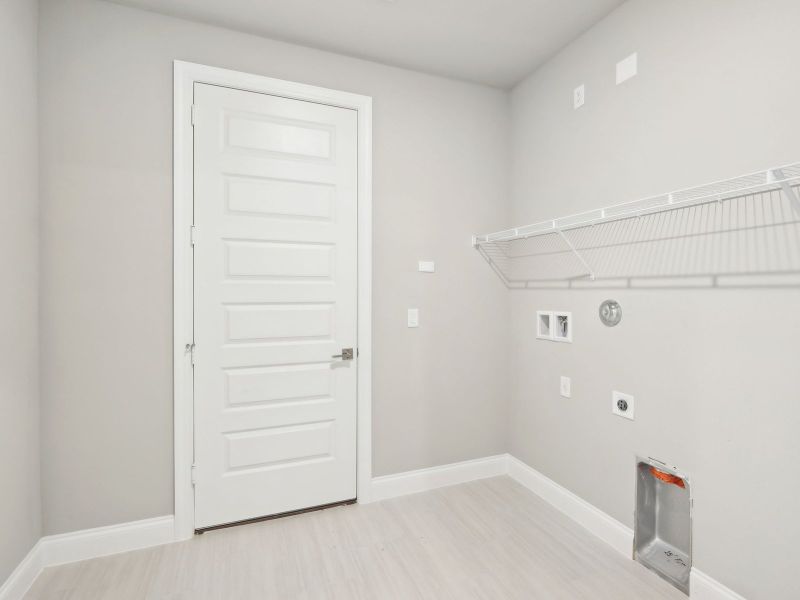 Laundry Room in the Jade floorplan