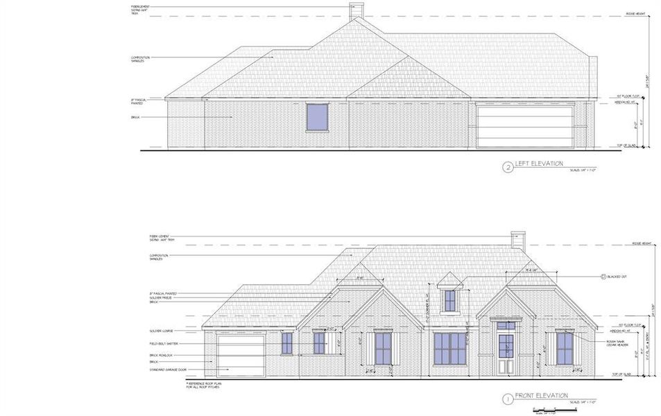 Exterior rendering of this home design in Silver Sage Farm, Weatherford, TX (Image 4). Exterior rendering of this home design in Silver Sage Farm, Weatherford, TX (Image 4).